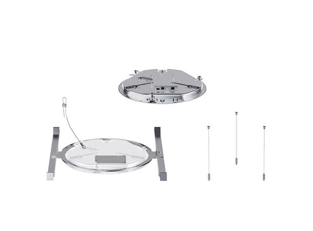 Sennheiser TCC M-F takmikrofon hvit Ceiling Medium, flush mount kit Dante