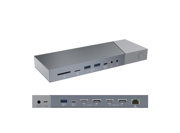 Stoltzen DisplayLink Pro Dock USB-C / USB-A Input - 2xHDMI / DP