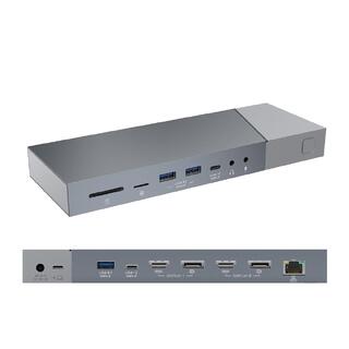 Stoltzen DisplayLink Pro Dock USB-C / USB-A Input - 2xHDMI / DP