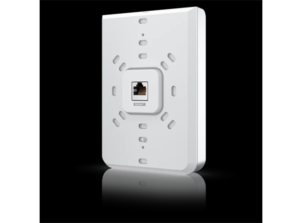 Ubiquiti UniF Wifi 6 In-wall AP switch 1xRJ45 PoE in 4xRJ45 ut (1 PoE ut)