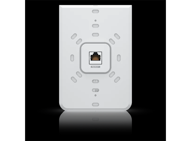 Ubiquiti UniF Wifi 6 In-wall AP switch 1xRJ45 PoE in 4xRJ45 ut (1 PoE ut)