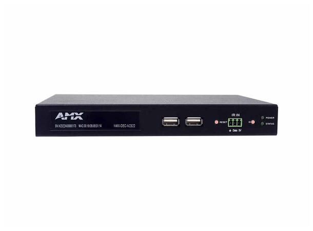 AMX NMX-DEC-N2322 Decoder AVOIP Decoder 4K@30Hz, KVM