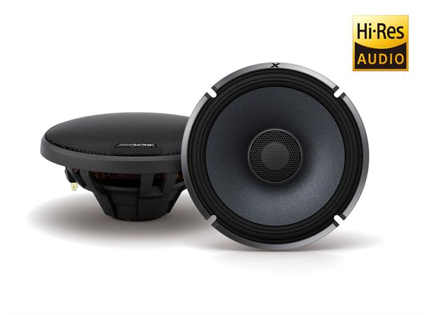 Alpine X-S65  coaxial høyttaler 330W X-Serie, 6,5", 16,5cm, 2veis High-End