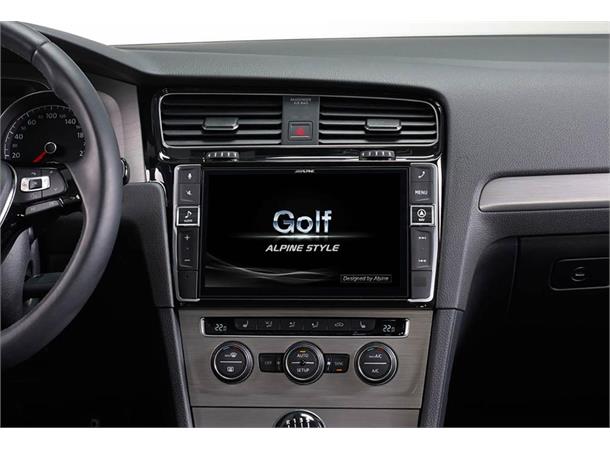 Alpine X902D-G7 - hovedenhet VW Golf 7 Premium Navigasjo og Multimedia