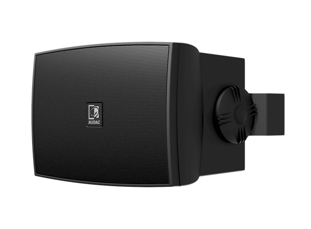 Audac WX502MK2-OB sort utendørs Toveis vegghøyttaler 5",100V 8 Ohm
