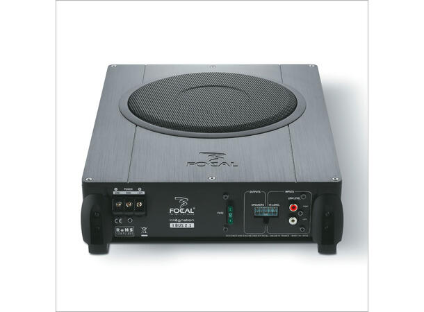 FOCAL iSUB2.1 aktiv bass - testvinner Aktiv 8" med 2 kanals effektforsterker