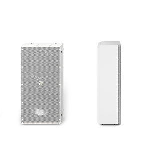 K-Array Domino KF26 White Full range stainless steel 6" 8-32Ohm