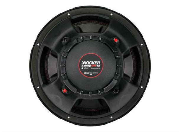 KICKER 43CVR122 - CompVR subwoofer 12", 400/800W RMS/Max, 2 ohm DVC
