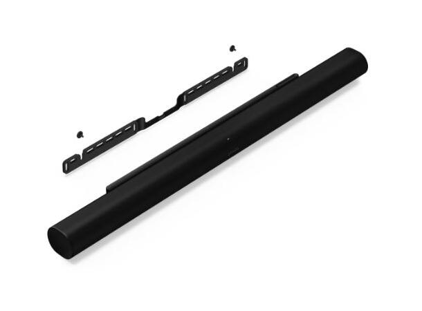 SONOS ARC + ULTRA veggfeste i sort Monter lydplanken flatt på vegg