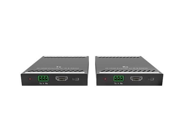 Stoltzen SHE400 HDBaseT Kit med RS232 HDMI 10.2Gbps 4K, RS232 & IR