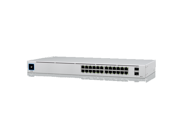 Ubiquiti Unifi Switch Gen2 24-Port PoE 24 x RJ45(16xPoE+), 2xSFP, 108W budget