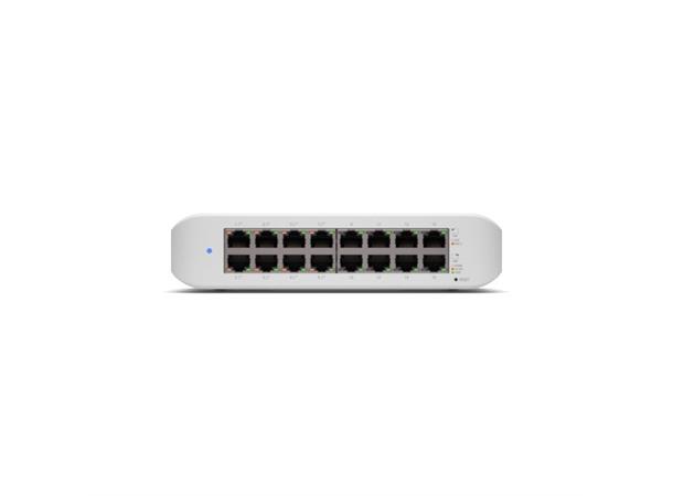 Ubiquiti Unifi Switch Lite 16 PoE 16xRJ45(8x802.3Aaf/at PoE/PoE+), 45W