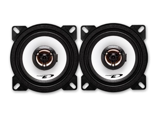 Alpine SXE-1025S coax, Type-E 10cm 4ohm, 25/180W RMS/Max, 100Hz-20kHz