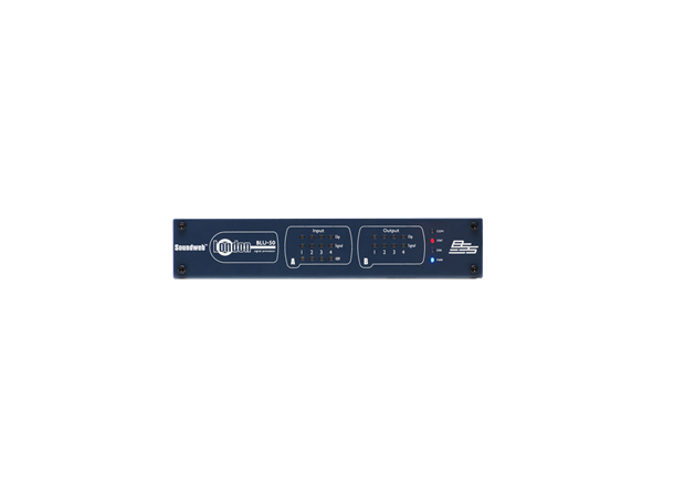 BSS BLU50 Soundweb DSP, 4 inn / 4 ut 4x4 Signal Processor with BLU link