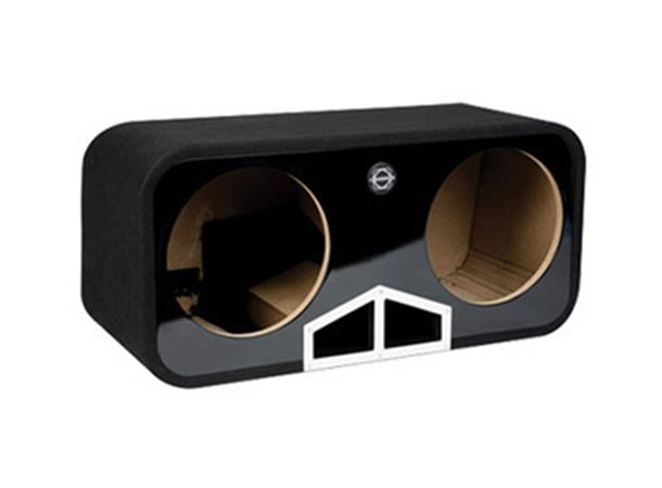 Basskasse med port fra Bassworx RP210V Passer til 2x10" 70L, port tuning 40Hz
