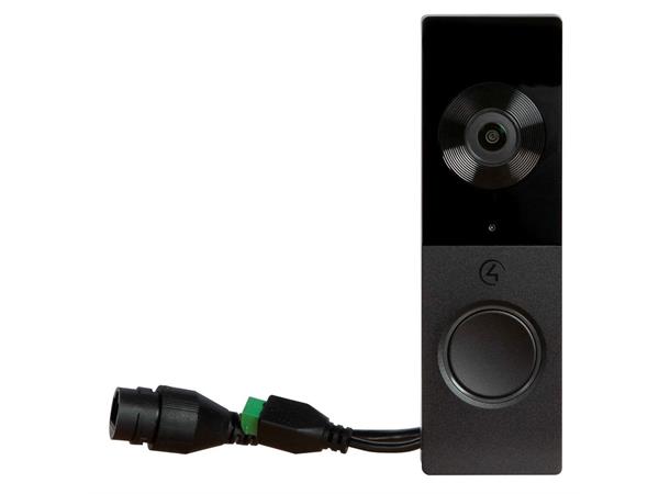 Control4 C4-VDB-E-BLVideo Doorbell Ringeklokke med kamera PoE