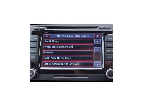 Dension Gateway 500S BT (MOST) BMW u/OEM CD-skifter