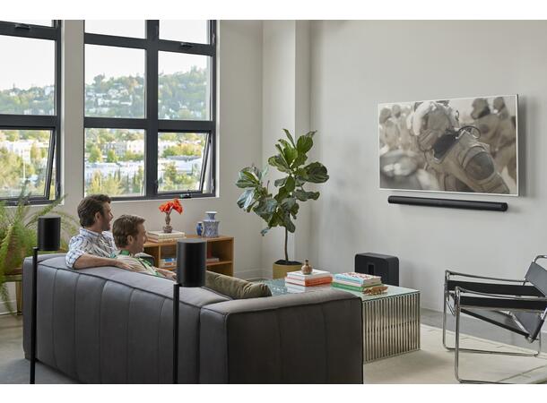 SONOS ARC ULTRA trådløs lydplanke sort Smart slank lydplanke med heftig lyd