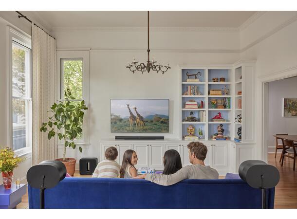 SONOS ARC ULTRA trådløs lydplanke sort Smart slank lydplanke med heftig lyd