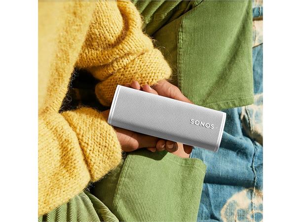 SONOS ROAM Bluetooth høyttaler i hvit ROAM - den trådløse smarthøyttaleren