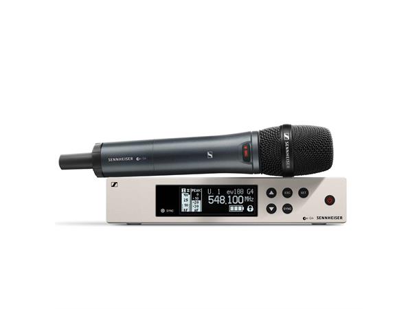 Sennheiser Trådløs håndmik EW100 G4-835 Trådløs håndholdt m/835 kapsel 566-608