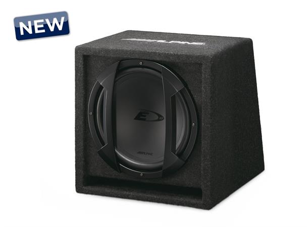 Alpine SBE-1044BR basskasse Type-E 10", 150/500W, 4 ohm, Port m plugg