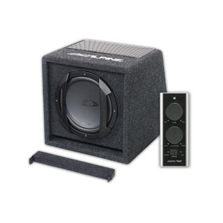 Alpine SWE-815 Aktiv Subwoofer 8", 150W, fjernkontroll