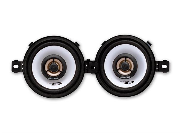 Alpine SXE-0825S coax, Type-E 8,7cm 4ohm, 20/150W RMS/Max, 120Hz-16kHz