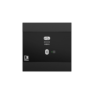 Audac NWP400/B Dante Bluetooth USBC Dante™/AES67, USB-C + BT
