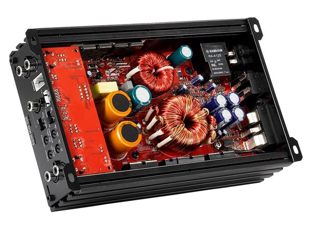 Ground Zero GZHA Mini ONE, 630W RMS @ 1 Hydrogen monoblokk med auto on/off