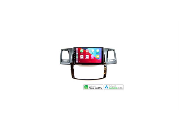 HARDSTONE 9" Apple CarPlay/Android Auto Toyota Hilux 2012-2015 med Auto AC