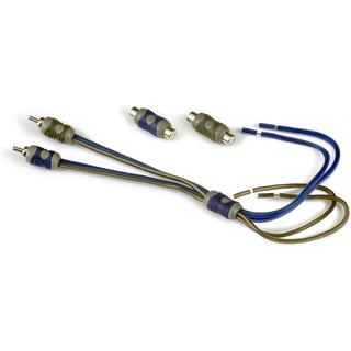 KICKER KISL adapter kabel (ZISL) RCA->løse ender, samt sjøtestykker
