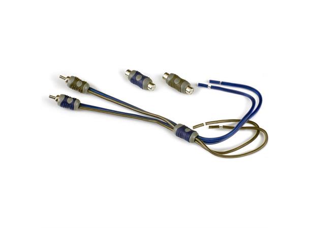 KICKER KISL adapter kabel (ZISL) RCA->løse ender, samt sjøtestykker