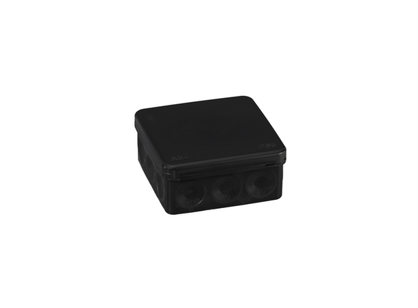 Koblingsboks AP 9 sort, IP55 To-komponents AP 9 koblingsboks