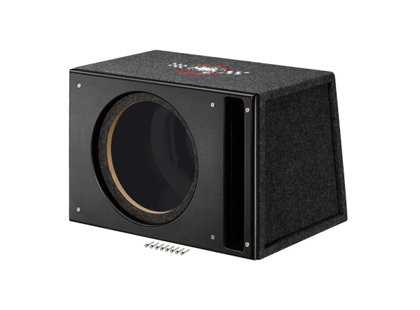 MTX - SLH12U basskasse u/ellement 12" (30cm), rund, slot port