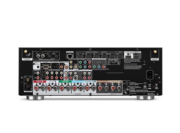 Marantz SR5015-B hjemmekino receiver 8K 6xHDMI 7.2 surround 7x180W 6Ohm