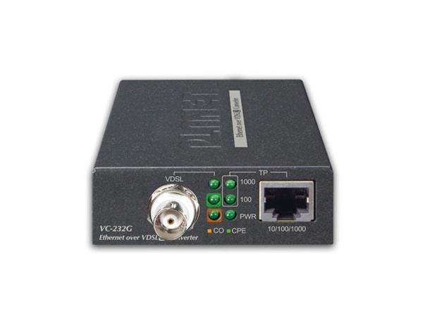 Planet Konverter Ethernet over Coax 1-P 10/100/1000T Ethernet to VDSL2 BNC