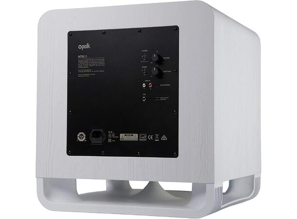 Polk aktiv bass 12" HTS 12 power port Portet kasse 200W RMS 400W+ Peak