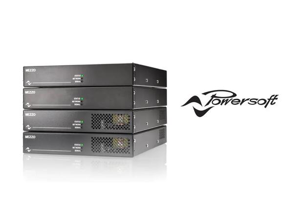 Powersoft Forsterker Mezzo 322 A 320W /2 kanals DSP forsterker Vifteløs