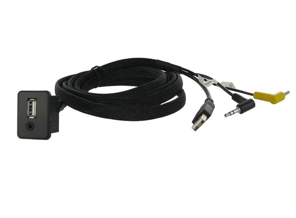 Connects2 adapter - Beholde USB/AV-AUX Opel Antara/Corsa (2006 -->) m/USB