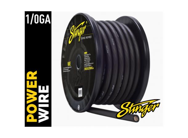 Stinger strømkabel 50mm² SPW10TB Oksygenfri kobber- sort pris pr meter