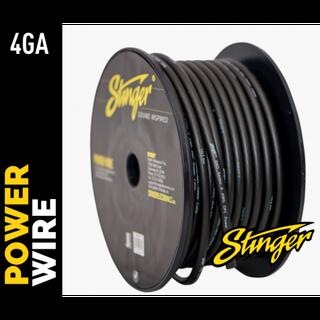 Stinger strømkabel 25mm² SPW14TB Oksygenfri kobber- sort pris pr meter