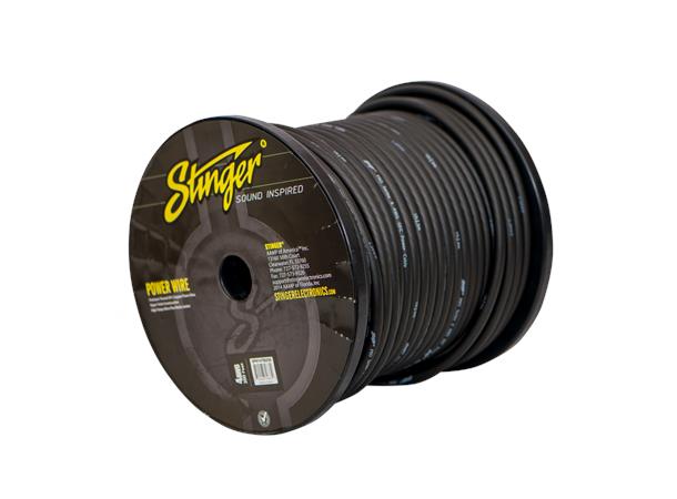 Stinger strømkabel 25mm² SPW14TB Oksygenfri kobber- sort pris pr meter