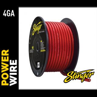 Stinger strømkabel 25mm² SPW14TR Oksygenfri kobber- rød pris pr meter