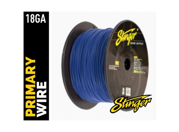 Stinger - SPW318TU strømkabel 0,75mm² Blå pris pr meter