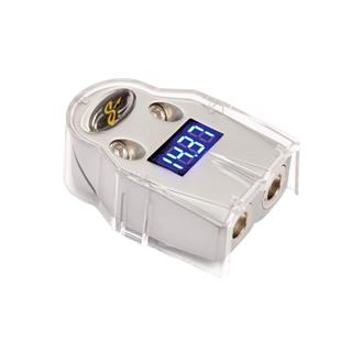 Stinger - SHT301 batteriterminal m/disp Blå LED voltmeter