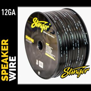 Stinger høyttalerkabel 4mm² SPW512BK 14ga. sort pris pr meter