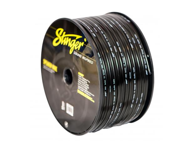 Stinger høyttalerkabel 4mm² SPW512BK 14ga. sort pris pr meter