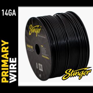 Stinger - SPW314BK strømkabel 2,5mm Sort pris pr meter