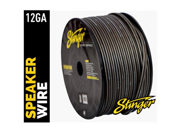 Stinger - SHW512G høyttalerkabel 4mm² Grå pris pr meter